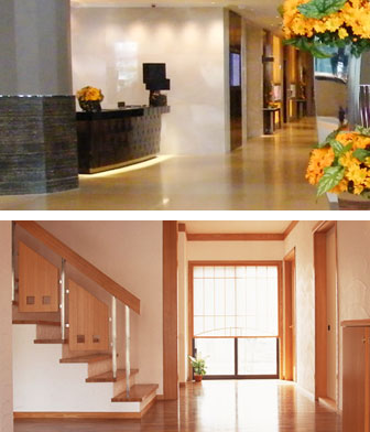 Vestibulos y escaleras